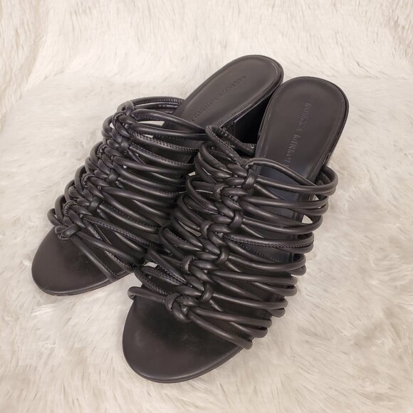 Rebecca Minkoff Calanthe Strappy Mule Sandals Size 9.5 - Picture 2 of 7